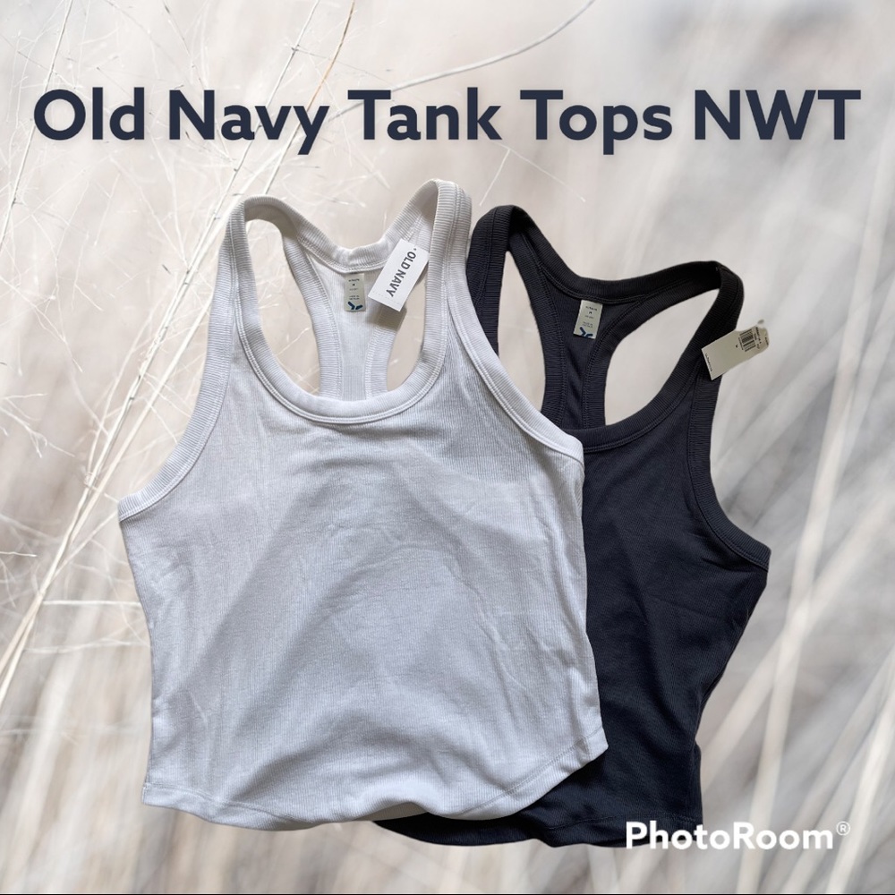 2 for $10.00 NWT soft and stretchy racer back tanks